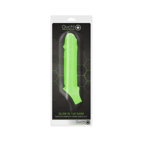Ouch! Glow In The Dark - elastyczna osłona intymna świecąca w ciemności