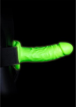Ouch! Glow in the Dark uprząż z paskiem, świecąca, 18 cm, zielona