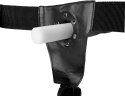 Ouch! Hollow Strap-On 20 cm - anatomiczny model na pasku z wypustkami