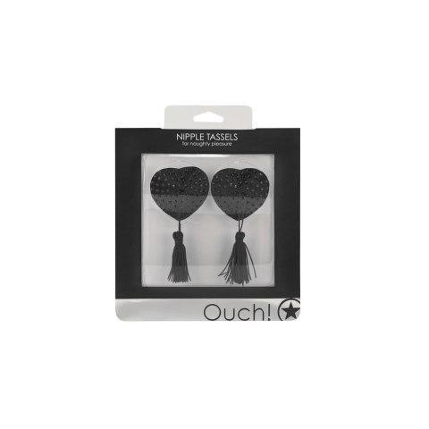 Ouch! Heart Tassel - Samoprzylepne Frędzle Dekoracyjne, Czerwone