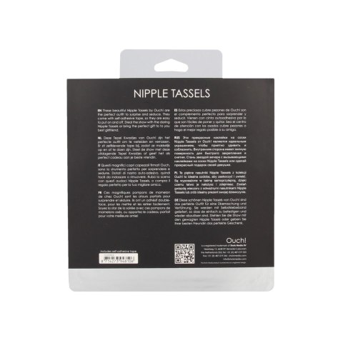 Ouch! Heart Tassel - Samoprzylepne Frędzle Dekoracyjne, Czerwone