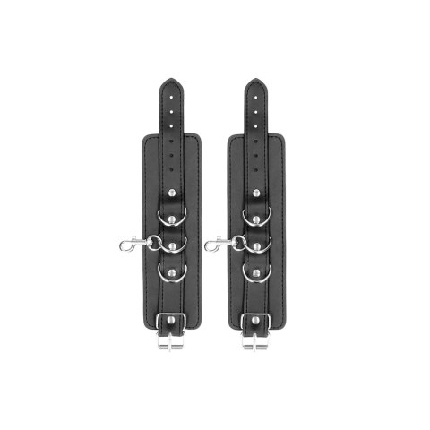 Ouch! Skorzane mankiety uniwersalne na ręce i nogi z regulacją