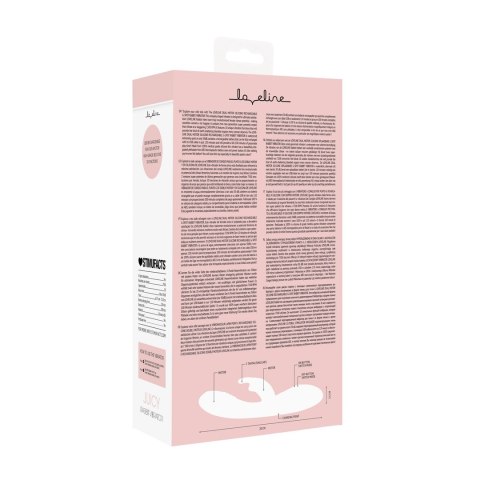 Loveline Juicy - silikonowy masażer G-spot z podwojnym silnikiem