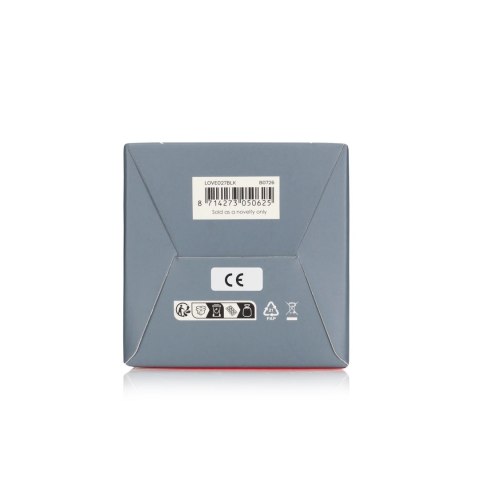 Loveline Licorice Black - Wibrująca maszyna intymna, silikonowa, czarna