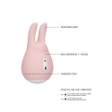 Loveline Love Bunny - Kompaktowy stymulator punktowy USB, silikonowy