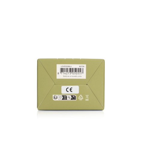 Loveline Pierścień Anatomiczny Spiczasty Baltic Blue - Model Wibrujący