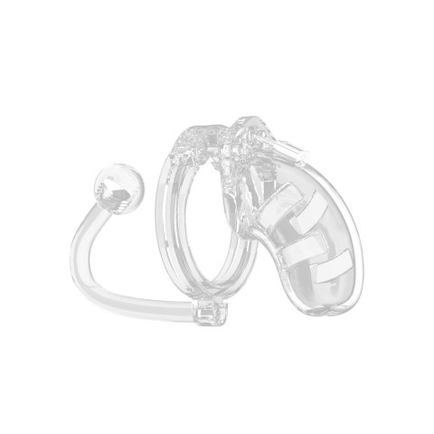 ManCage Chastity System z plugiem 9 cm, poliwęglan, regulacja rozmiaru