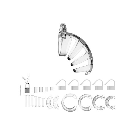 ManCage Model 9 cm - System intymny z poliwęglanu, regulowany