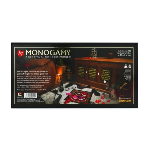 Monogamy Gra planszowa dla par po angielsku 400 kart 3 poziomy