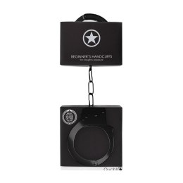 Ouch! Kajdanki metalowe dla początkujących z szybkim zwolnieniem