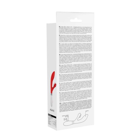 Shots Luminous Agave - wibrujący model dwustrefowy, 10 trybow, fioletowy