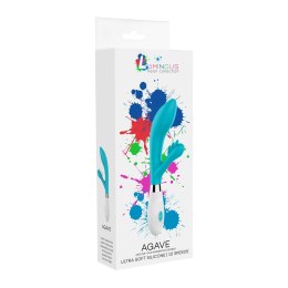 Shots Luminous Agave - wielofunkcyjny masażer z 4 nakładkami, fioletowy