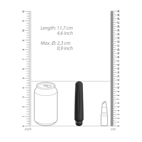 Shots Luminous Delia - Klasyczny wibrator silikonowy 10 trybow fioletowy