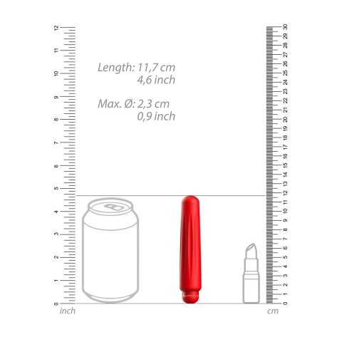 Shots Luminous Delia - Wibrator silikonowy 10 trybow, kolorowy design