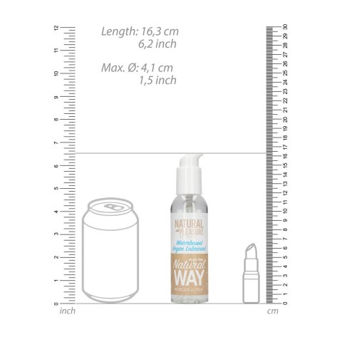 Shots Natural Pleasure żel intymny wodny wegański 150ml eco