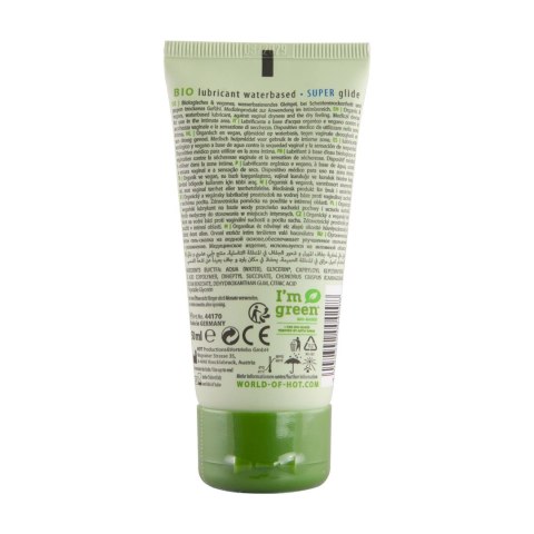 HOT Bio Lubrykant Wodny Super Poślizg 50 ml Eco-Tube Vegan