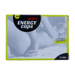 HOT Energy Caps Active Men - kapsułki z guarany i kardamonu 5 szt.