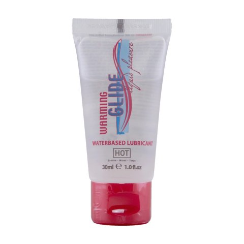 HOT Glide żel na bazie wody rozgrzewający 30ml bez osadu