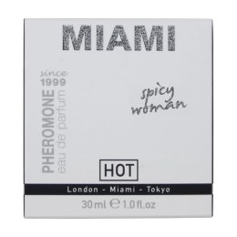 Hot Miami Sexy Feromony dla kobiet 30 ml - perfumy z nutą tropikalną