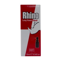Hot Rhino Long Power Spray 10ml - Spray opoźniający czas działania