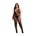 Le Desir Bodystocking Plus Size model z podkreślającymi liniami XL-4XL