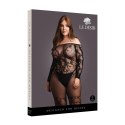 Le Desir Bodystocking Plus Size z siateczką i koronką XL-4XL