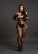 Le Desir Plus Size Bodystocking koronkowy z otwartą strefą XL-4XL