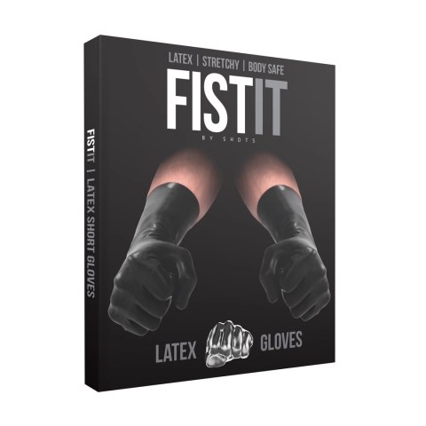 Shots Fist It Rękawiczki Lateksowe Unisex Krotkie UltraCienkie 1 para