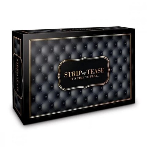 Adult Games Strip or Tease gra karciana z instrukcjami i akcesoriami