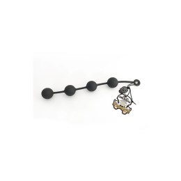 Boneyard Ass Ballz XL - Koraliki silikonowe XL z uchwytem, 55 cm