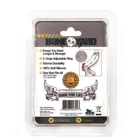 Boneyard Pasek silikonowy do regulacji nacisku, uniwersalny rozmiar