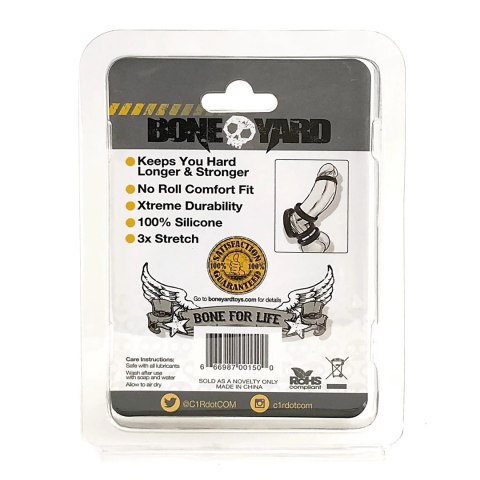 Boneyard Silikonowy pierścień elastyczny 50 mm, wytrzymały, hipoalergiczny