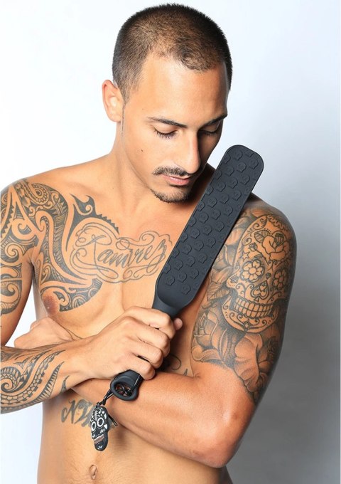 Boneyard Spank Paddle silikonowe elastyczne wiosło 37,5 cm czarne