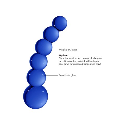 Christalino Planets Szklana ręcznie wykonana rożdżka borokrzemianowa