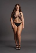 Le Desir Body 2w1 Plus Size z koronką, wycięcia, rozmiar XXL-5XL