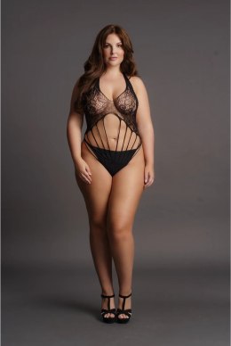 Le Desir Body 2w1 Plus Size z koronką, wycięcia, rozmiar XXL-5XL