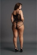 Le Desir Body Plus Size z maskującymi bokami, siateczka XXL-5XL