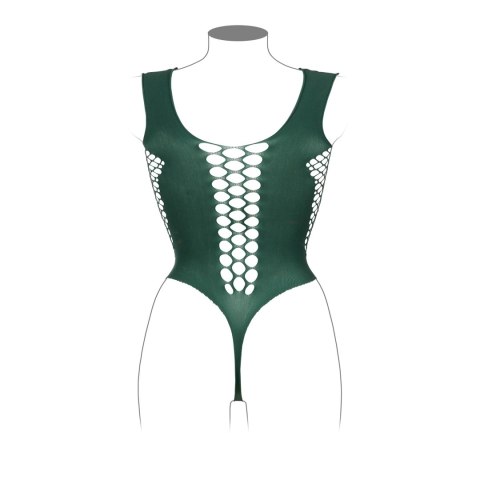 Le Desir Body Queen Size z głębokim dekoltem V XL-4XL czarny