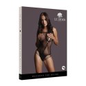 Le Desir Body z kontrastową siateczką, elastyczne S-XL