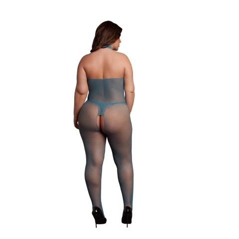 Le Desir Bodystocking Queen Size kabaretka i koronka XL-4XL