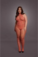 Le Desir Bodystocking Queen Size siateczka i koronka XL-4XL