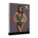 Le Desir Bodystocking kabaretkowy XS-XL koronkowy wzor, halter