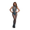 Le Desir Bodystocking kabaretkowy koronkowy XS-XL czarny