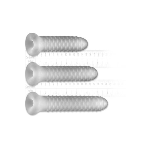 Perfect Fit Fat Boy 19 cm - Osłona anatomiczna Micro Rib SilaSkin