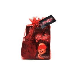 YOU & ME Zestaw Prezentowy dla Par Gra Akcesoria Czerwony