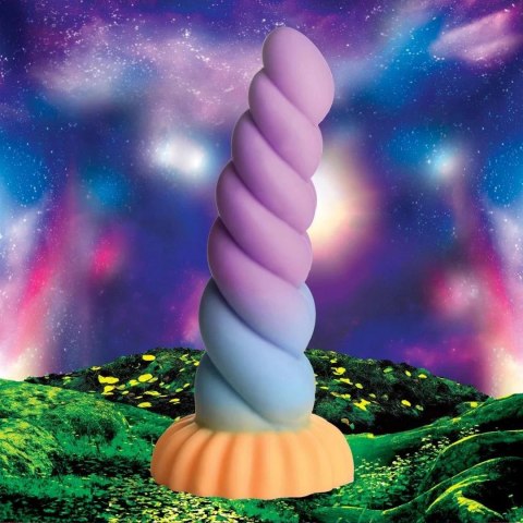 XR Brands Fantasy Dildo Unicorn silikonowy model wielokolorowy
