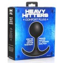 XR Brands Heavy Hitter Comfort Plug silikonowy korek okrągły 4,7 cm