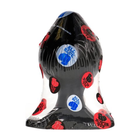 All Black AB19 z żebrowaną powierzchnią, korek 16 cm, czarny