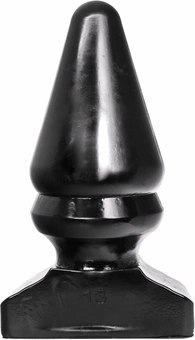 All Black Korek anatomiczny duży 28,5 cm czarny model z rowkami