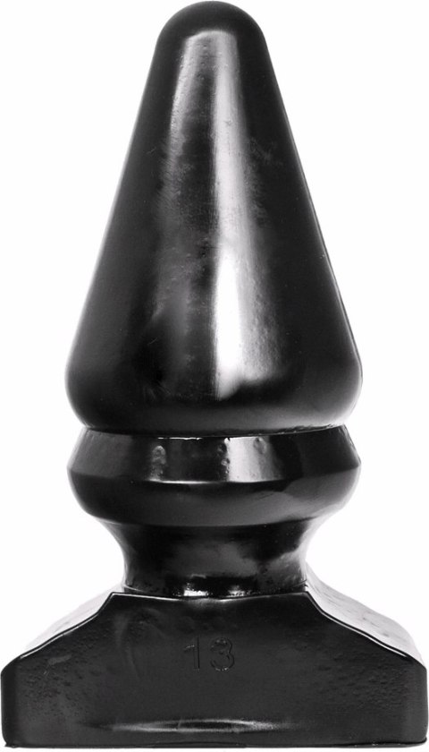 All Black Korek anatomiczny duży 28,5 cm czarny model z rowkami